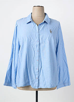 Chemisier bleu CREAM femme