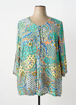 Chemisier vert GUY DUBOUIS femme