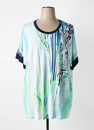 T-shirt bleu CHALOU femme