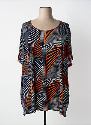 Tunique manches courtes noir GUY DUBOUIS femme