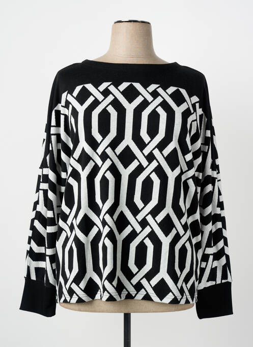 Top stretch manches longues noir STREET ONE femme