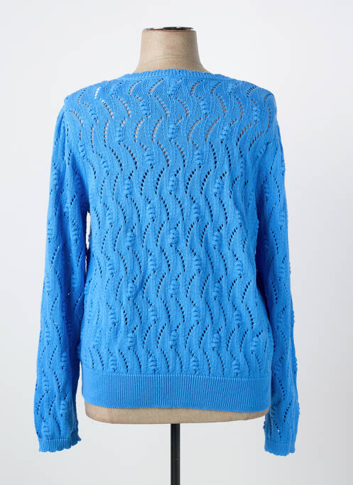 Gilet manches longues bleu C'EST BEAU LA VIE femme