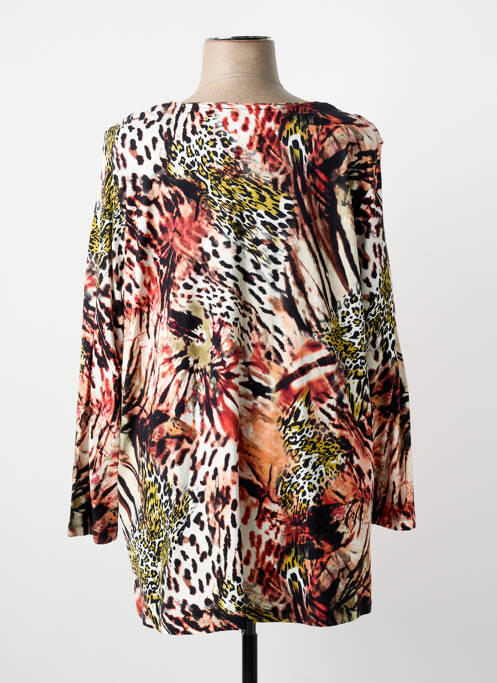 Top noir LEAH CURVE femme