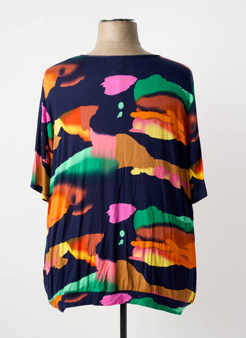 T-shirt bleu GUY DUBOUIS femme