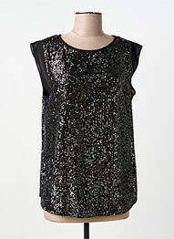 Top manches courtes manches courtes noir STREET ONE femme