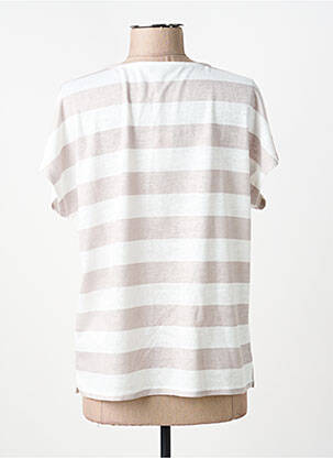 Top stretch manches courtes gris STREET ONE femme