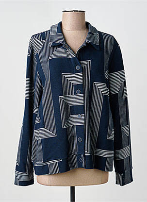 Veste casual coupe droite bleu CECIL femme