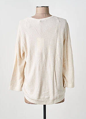 Pull coupe cintrée manches longues beige CECIL femme