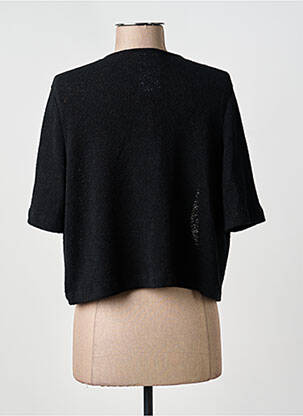 Gilet manches longues manches 3/4 noir STREET ONE femme