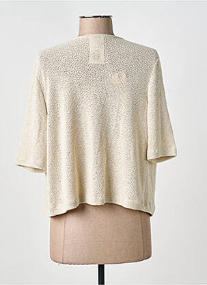 Gilet manches longues manches 3/4 beige STREET ONE femme