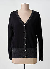 Gilet manches longues stretch noir FELINO femme