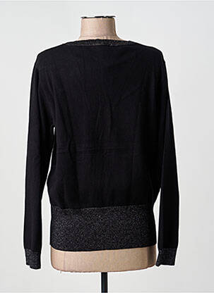 Gilet manches longues stretch noir FELINO femme