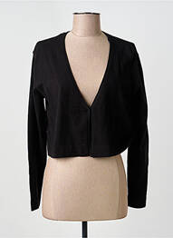 Gilet manches longues stretch noir STREET ONE femme