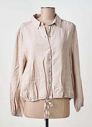 Chemisier tissage popeline manches longues gris STREET ONE femme