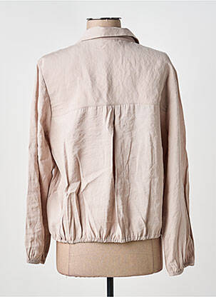 Chemisier tissage popeline manches longues gris STREET ONE femme