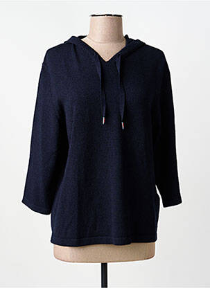 Sweat-shirt à capuche bleu CECIL femme