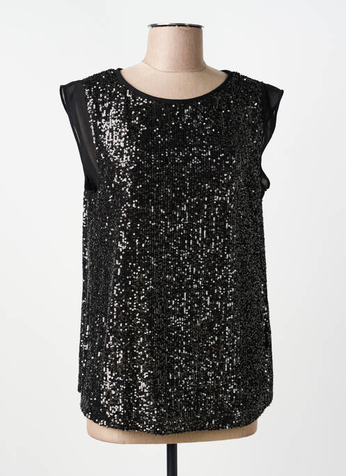 Top manches courtes manches courtes noir STREET ONE femme