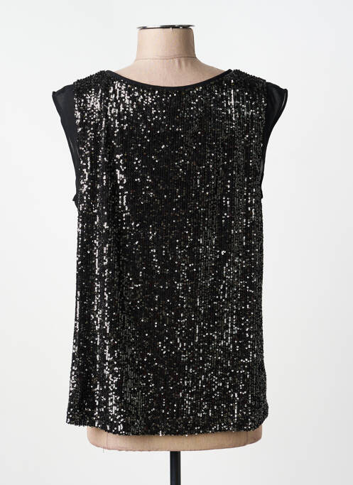 Top manches courtes manches courtes noir STREET ONE femme