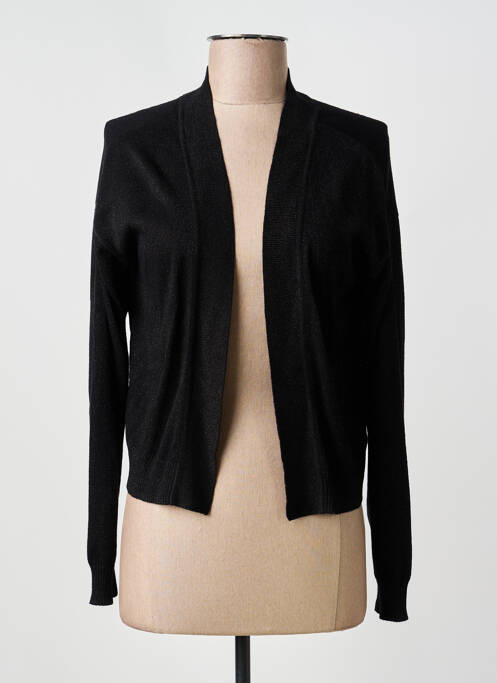 Gilet manches longues noir DIANE LAURY femme