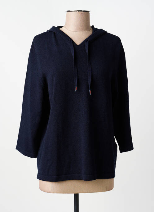 Sweat-shirt à capuche bleu CECIL femme