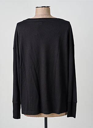 Pull coupe cintrée manches longues noir STREET ONE femme