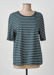 T-shirt manches mi-longues manches courtes vert CECIL femme