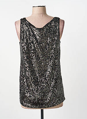 Top coupe fluide sans manche argent STREET ONE femme
