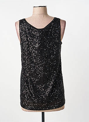 Top coupe fluide sans manche noir STREET ONE femme