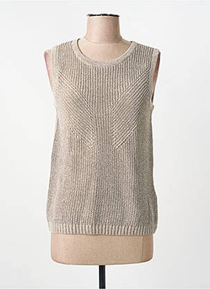 Top stretch sans manche or STREET ONE femme