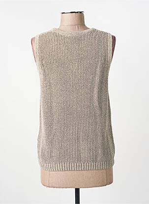 Top stretch sans manche or STREET ONE femme