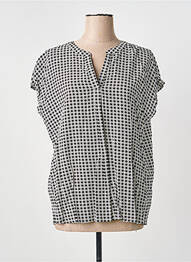 Blouse manches courtes manches courtes noir CREAM femme