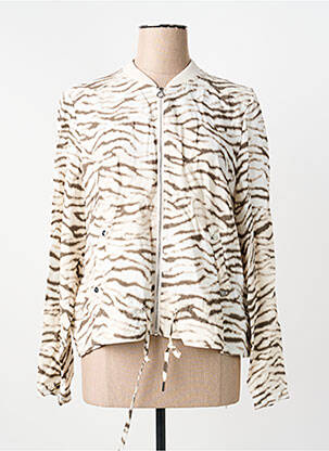 Veste casual poches beige STREET ONE femme