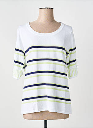 Pull blanc MARBLE femme