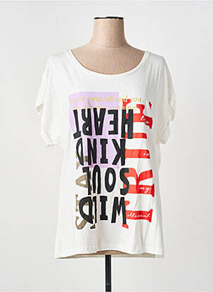 T-shirt beige CREAM femme