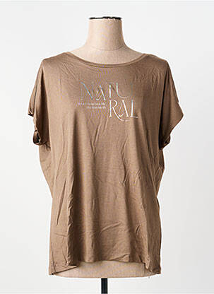 T-shirt marron STREET ONE femme