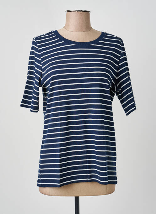 T-shirt manches mi-longues manches courtes bleu CECIL femme