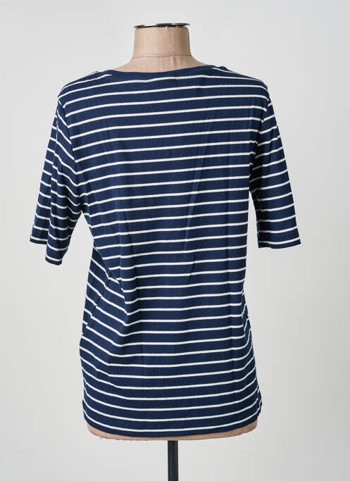 T-shirt manches mi-longues manches courtes bleu CECIL femme