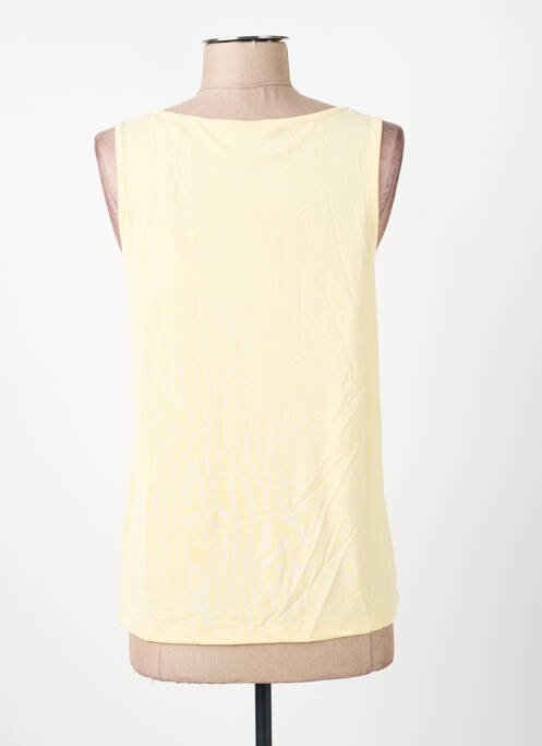 T-shirt col v fines bretelles jaune STREET ONE femme