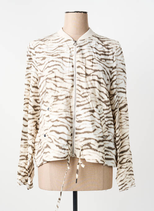 Veste casual poches beige STREET ONE femme