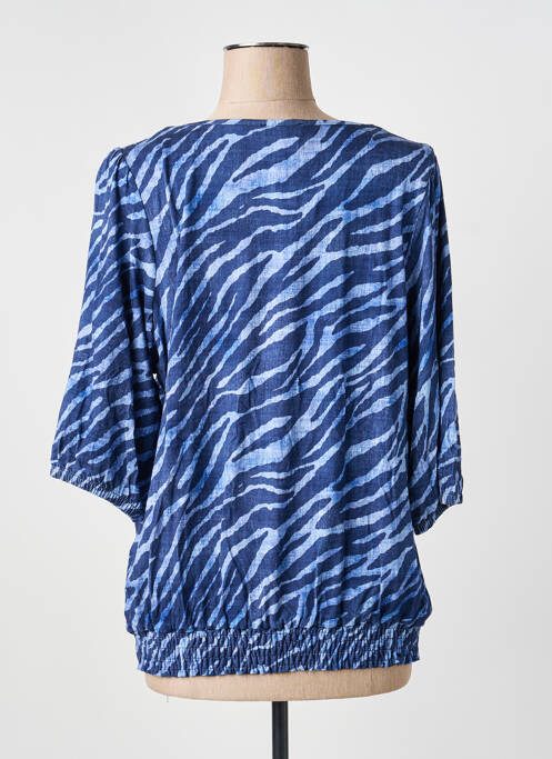 Blouse bleu GEISHA femme