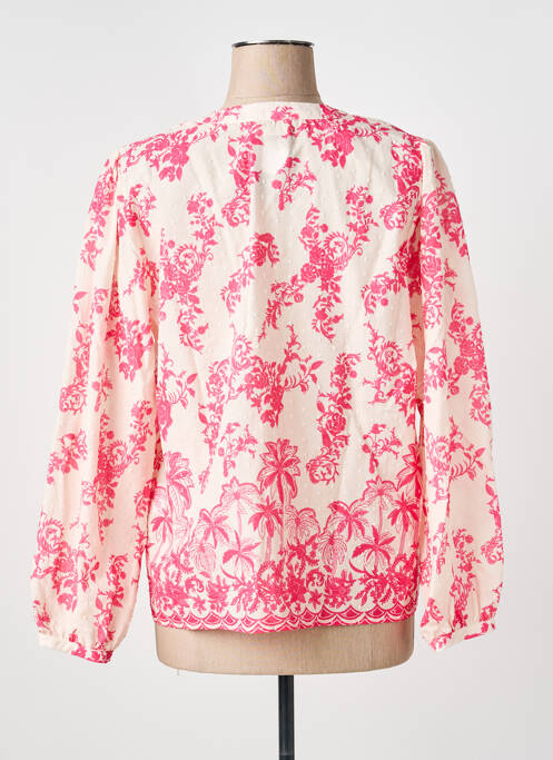 Blouse rose JULIE GUERLANDE femme