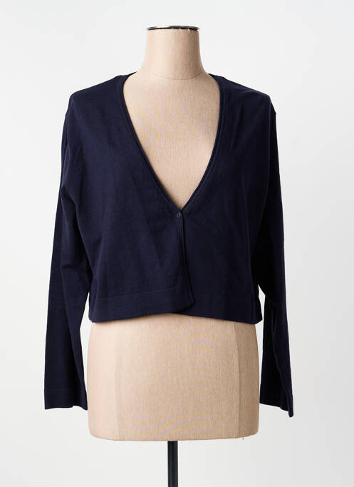 Gilet manches longues bleu STREET ONE femme