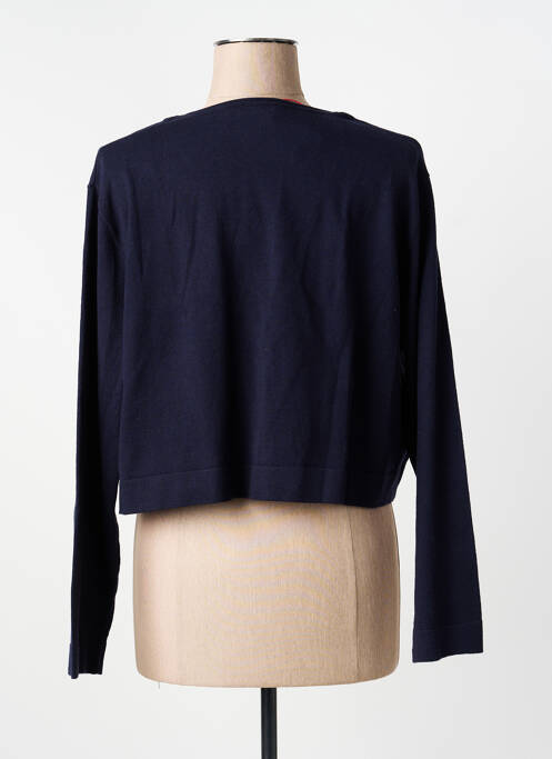 Gilet manches longues bleu STREET ONE femme