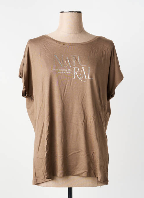 T-shirt marron STREET ONE femme