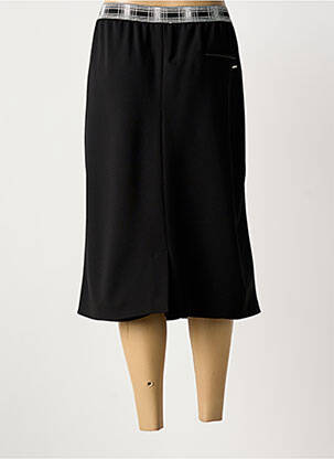 Jupe longue coupe droite noir DIANE LAURY femme