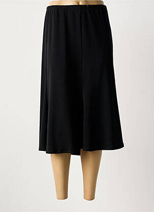 Jupe mi-longue noir JEAN DELFIN femme
