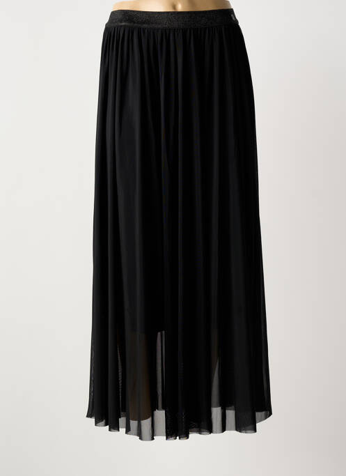 Jupe longue tissage crêpe noir LOLA ESPELETA femme