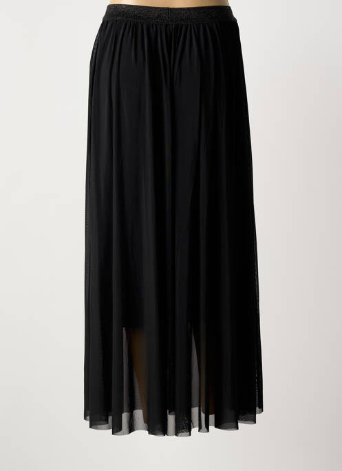 Jupe longue tissage crêpe noir LOLA ESPELETA femme
