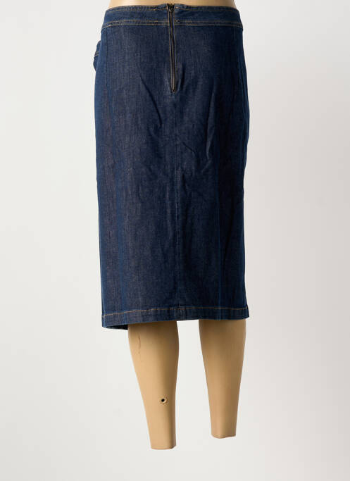 Jupe mi-longue bleu MERI & ESCA femme