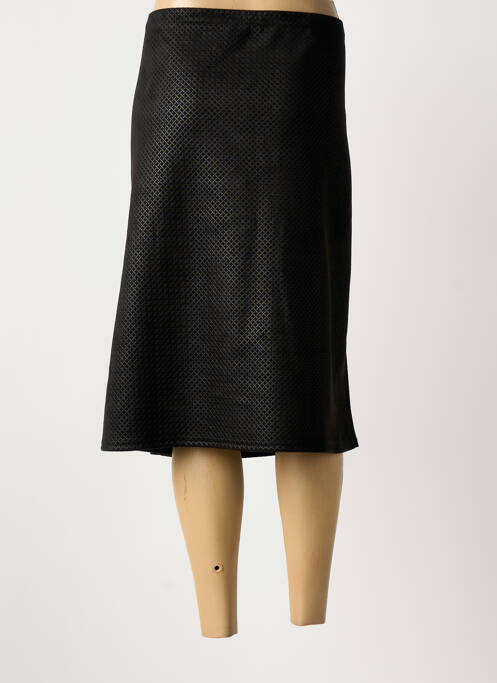 Jupe mi-longue noir DIANE LAURY femme